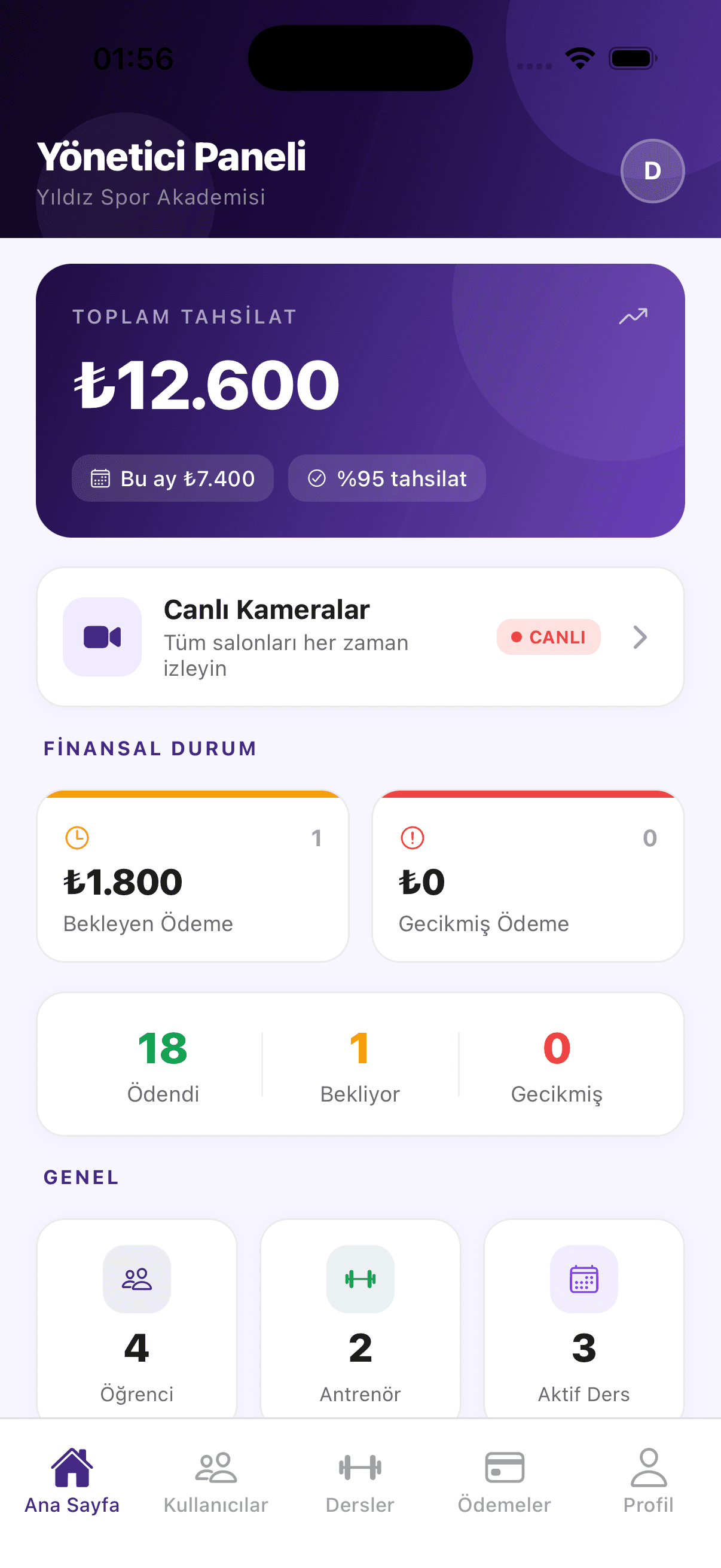 Allstar uygulama ekran görüntüsü
